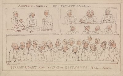 Der Großmeister oder die Abenteuer von Qui Hi? in Hindustan von Thomas Rowlandson