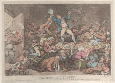 Die Harmoniegesellschaft von Thomas Rowlandson