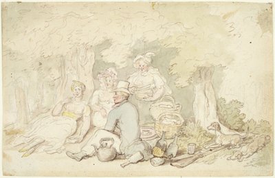 Das Picknick von Thomas Rowlandson