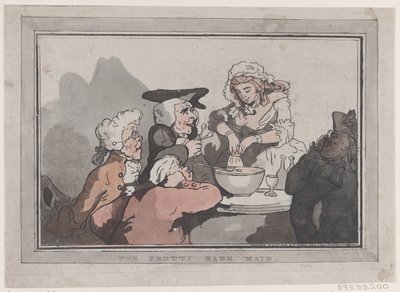 Die hübsche Schankmaid, 20. Oktober 1786 von Thomas Rowlandson