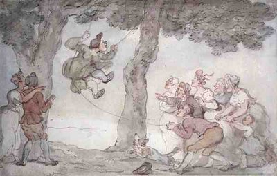 Die Schaukel von Thomas Rowlandson