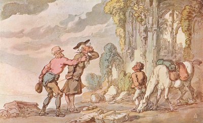 Die Reise von Dr. Syntax auf der Suche nach dem Malerischen, 19. Jahrhundert, 1907 von Thomas Rowlandson