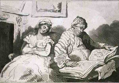 Es sind nicht nur Antiquitäten, die das Auge erfreuen von Thomas Rowlandson