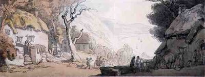 Blick von den Klippen, die Mumbles, Südwales von Thomas Rowlandson