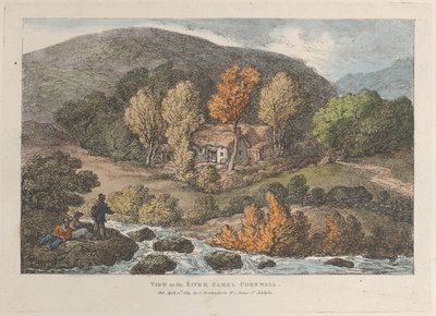 Blick auf den Fluss Camel, Cornwall von Thomas Rowlandson