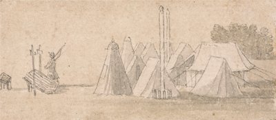 Lagerszene von Thomas Sandby