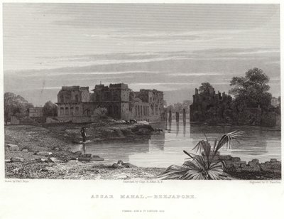 Assar Mahal in Bijapur von Thomas Shotter Boys