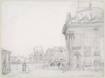 Die Île de la Cité vom Institut aus, Paris von Thomas Shotter Boys