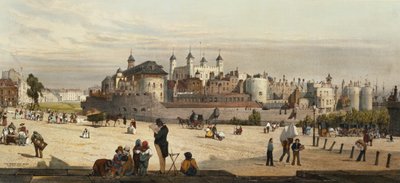 Der Turm und die Münze, vom Great Tower Hill, aus 