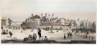 Tower of London und Münze vom Great Tower Hill von Thomas Shotter Boys