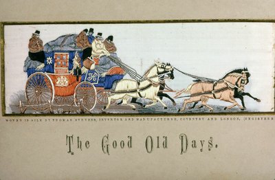 "Die guten alten Zeiten" (Royal Mail Coach) von Thomas Stevens
