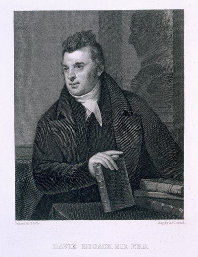 David Hosack, graviert von Asher Brown Durand (1796-1886) von Thomas Sully
