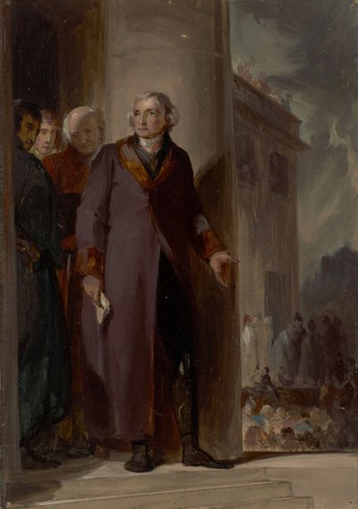 Thomas Jefferson (1743-1826), LL.D. 1786 von Thomas Sully