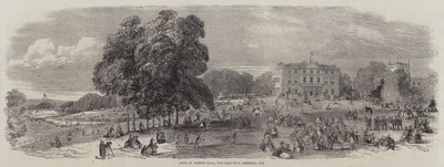 Fest in Norton Hall, dem Sitz von C. Cammell, Esquire von Thomas Sulman