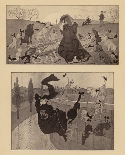 Lebensmüde I von Thomas Theodor Heine