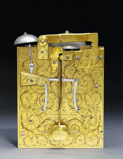 James II montierte Schlaguhr mit Viertelwiederholung, Nr. 166, ca. 1690-95 von Thomas Tompion