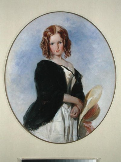 Porträtstudie einer jungen Dame von Thomas Uwins