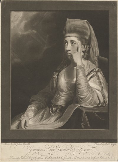 Margaret Georgiana Spencer (geb. Poyntz), Gräfin Spencer von Thomas Watson
