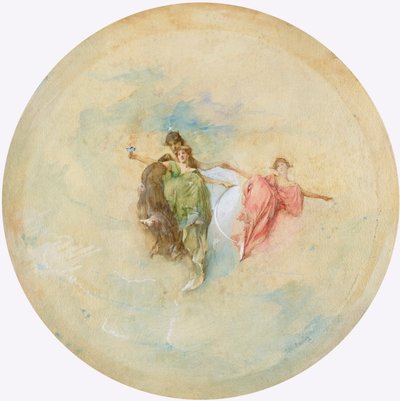 Morgendämmerung von Thomas Wilmer Dewing