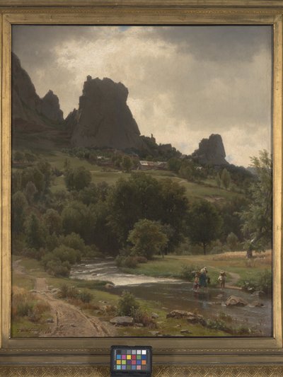 Sommer Pastorale (Ansicht von Kallenfels) von Thomas Worthington Whittredge