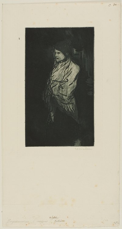 Erstes kleines Nachtstück von Théophile Alexandre Pierre Steinlen