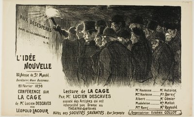 Die Neue Idee von Théophile Alexandre Pierre Steinlen