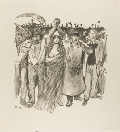 18. März von Théophile Alexandre Pierre Steinlen