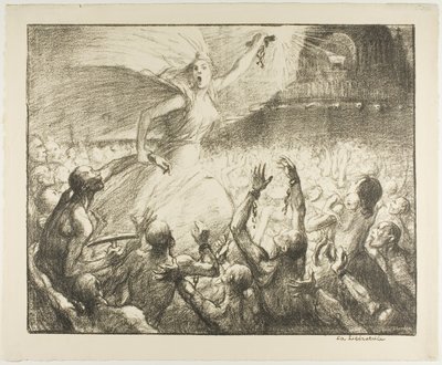 Der Befreier von Théophile Alexandre Pierre Steinlen