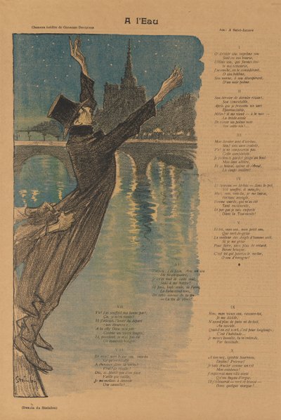 Gil Blas Illustré: Am Wasser A l