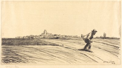 Landstreicher mit Bündel von Théophile Alexandre Steinlen
