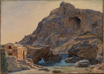 Blick auf Marina Piccola, Capri: Nachmittagslicht von Thorald Læssøe