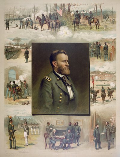 Grant von West Point bis Appomattox von Thure de (after) Thulstrup