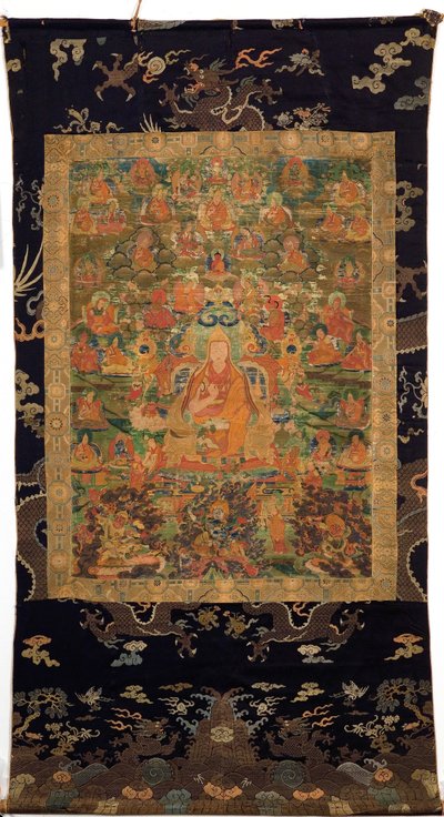 Dritter Panchen Lama Losan Penden Yeshe von Tibetan School