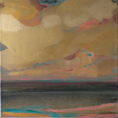 Goldene Wolke, Meereswelle von Tiffany Lynch