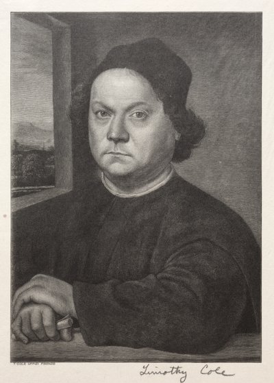 Alte italienische Meister: Porträt von Andrea Verrocchio, 1888-1892 von Timothy Cole