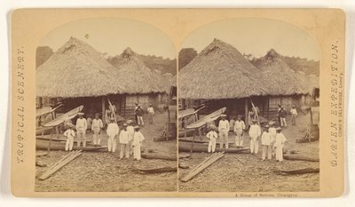 Eine Gruppe Eingeborener, Chipigana. von Timothy H. O