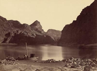 Black Canyon, Colorado River, vom Camp 8, Blick nach oben von Timothy H. O