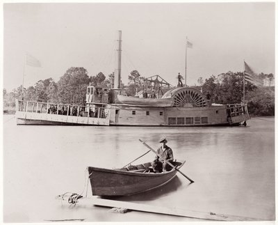 US-Kanonenboot, 1861-65 von Timothy H. OSullivan