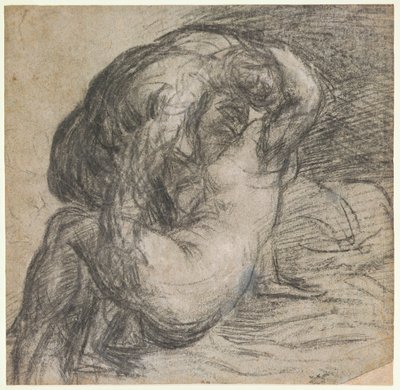 Nr. 2256 Paar in einer Umarmung, oder Jupiter und Io, ca. 1570 von Tiziano Vecelli