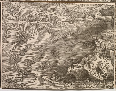 Die Untergang der Armee des Pharao im Roten Meer von Titian (c.1488 1576)