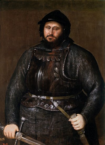 Johann Friedrich I. von Sachsen, genannt der Großmütige von Tiziano Vecelli