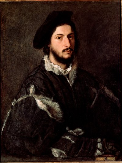 Porträt von Vincenzo Mosti von Tiziano Vecelli