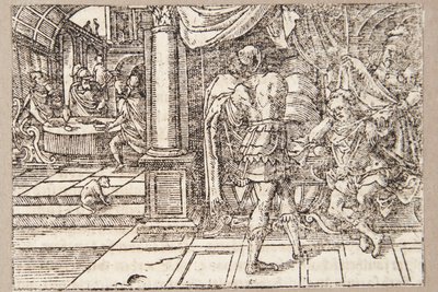 Demetrius stirbt durch Ersticken an Gift von Tobias Stimmer