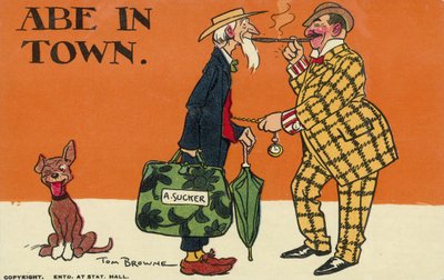 Abe in der Stadt von Tom Browne