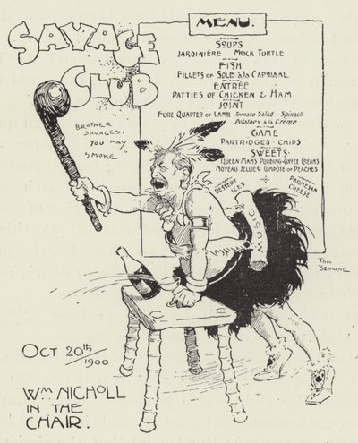 Savage Club von Tom Browne