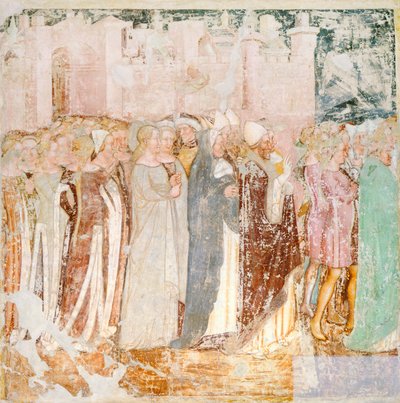 Abreise aus Rom (Detail) von Tomaso da (late 15th century) Modena