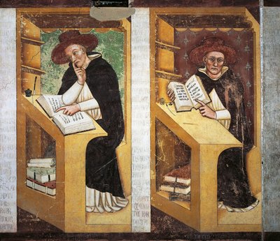 Dominikanermönche (Detail) von Tomaso da (late 15th century) Modena