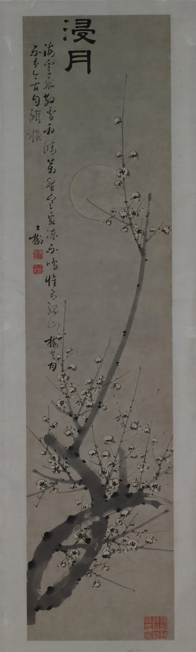 Pflaumenblüten im Mondlicht, zweite Hälfte des 18. Jahrhunderts von Tong Yu