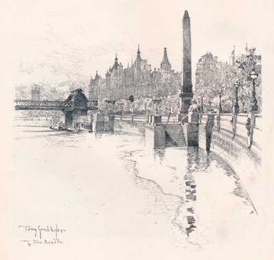 Die Nadel, um 1902 von Tony Grubhofer