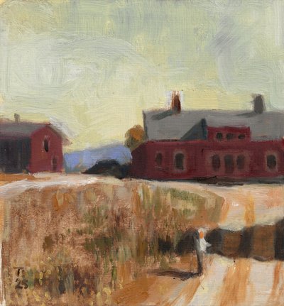 Rustikale Bauernlandschaft von Tore Bahnson